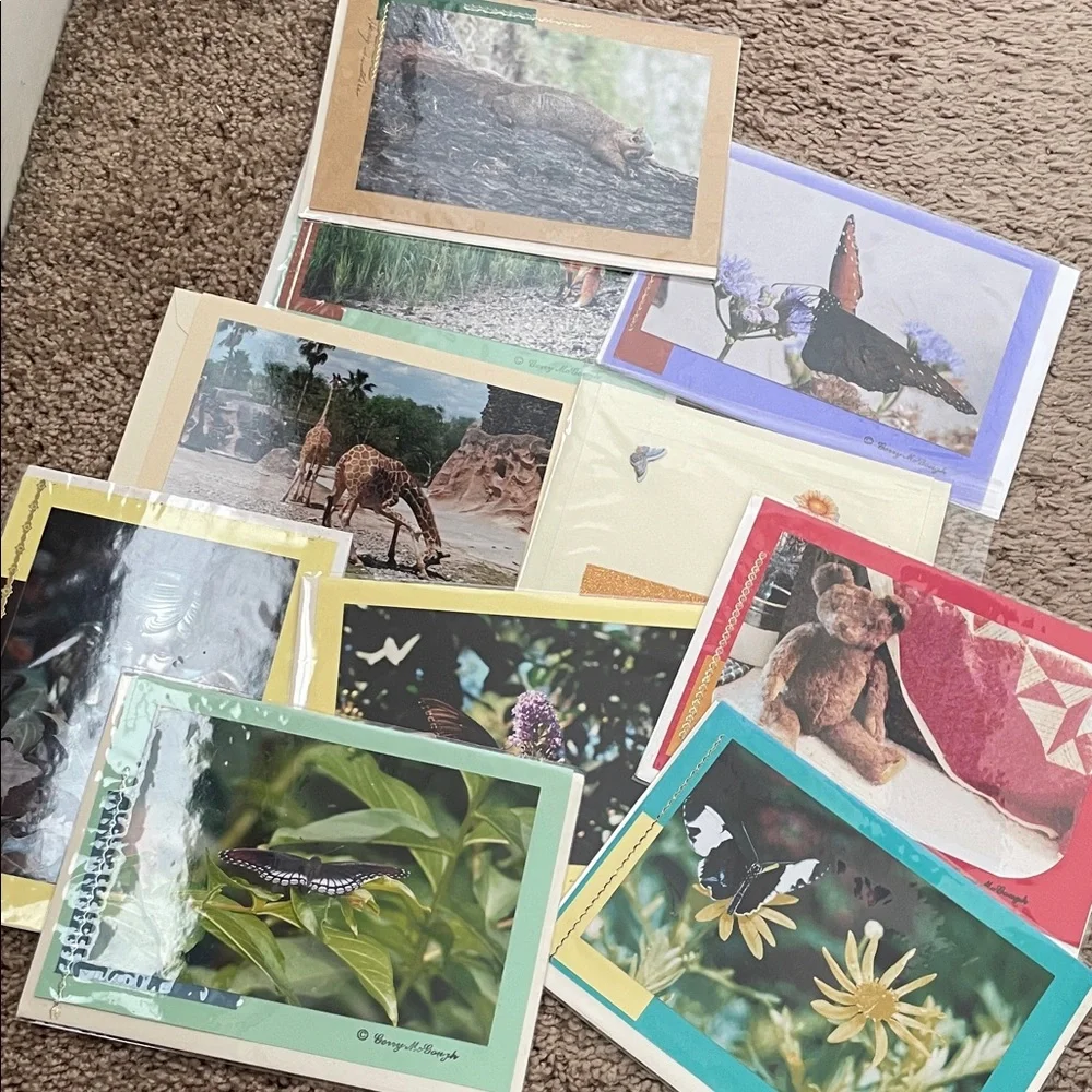 10 Handmade‎ Nature Cards